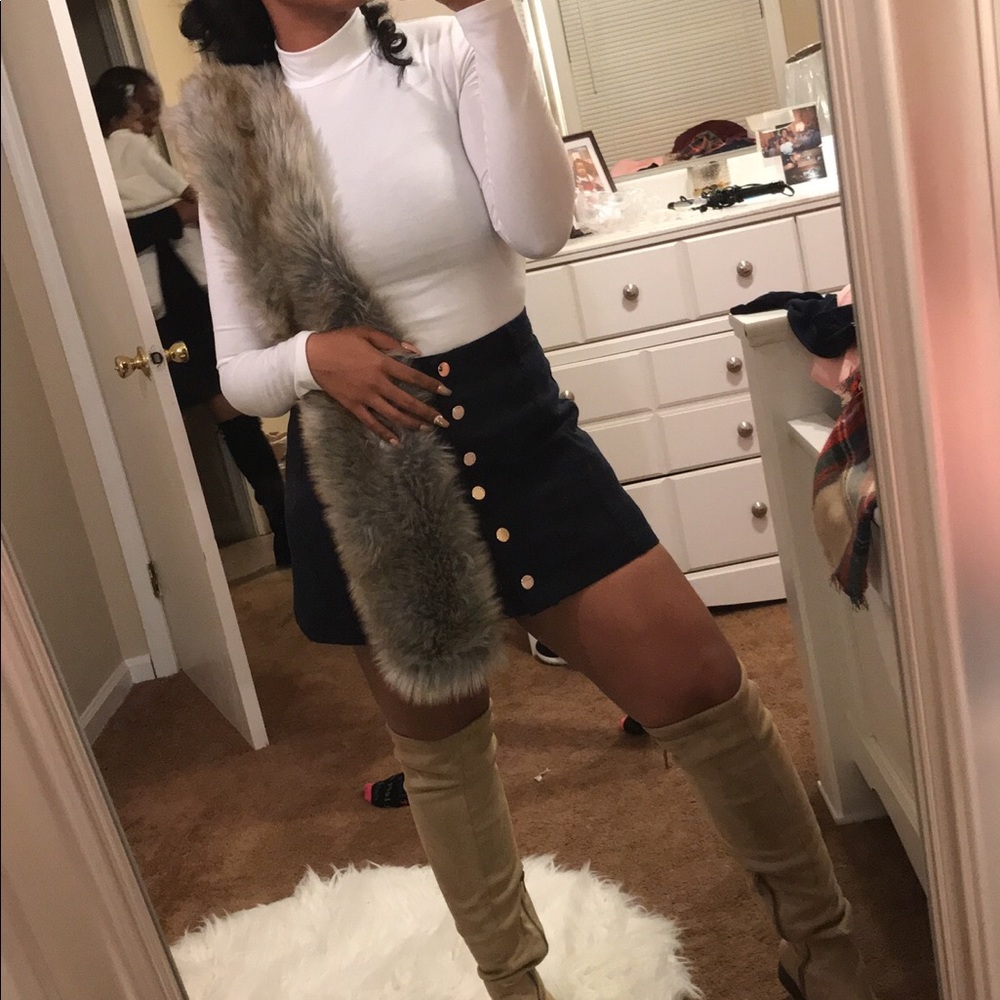Forever 21 jean skirt